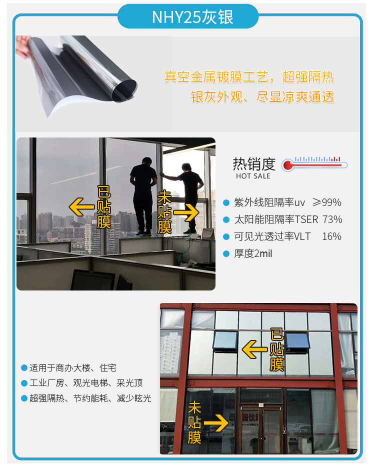 防晒隔热膜